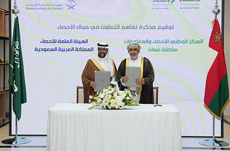 Oman, Saudi Arabia Ink MoU to Enhance Statistical Cooperation