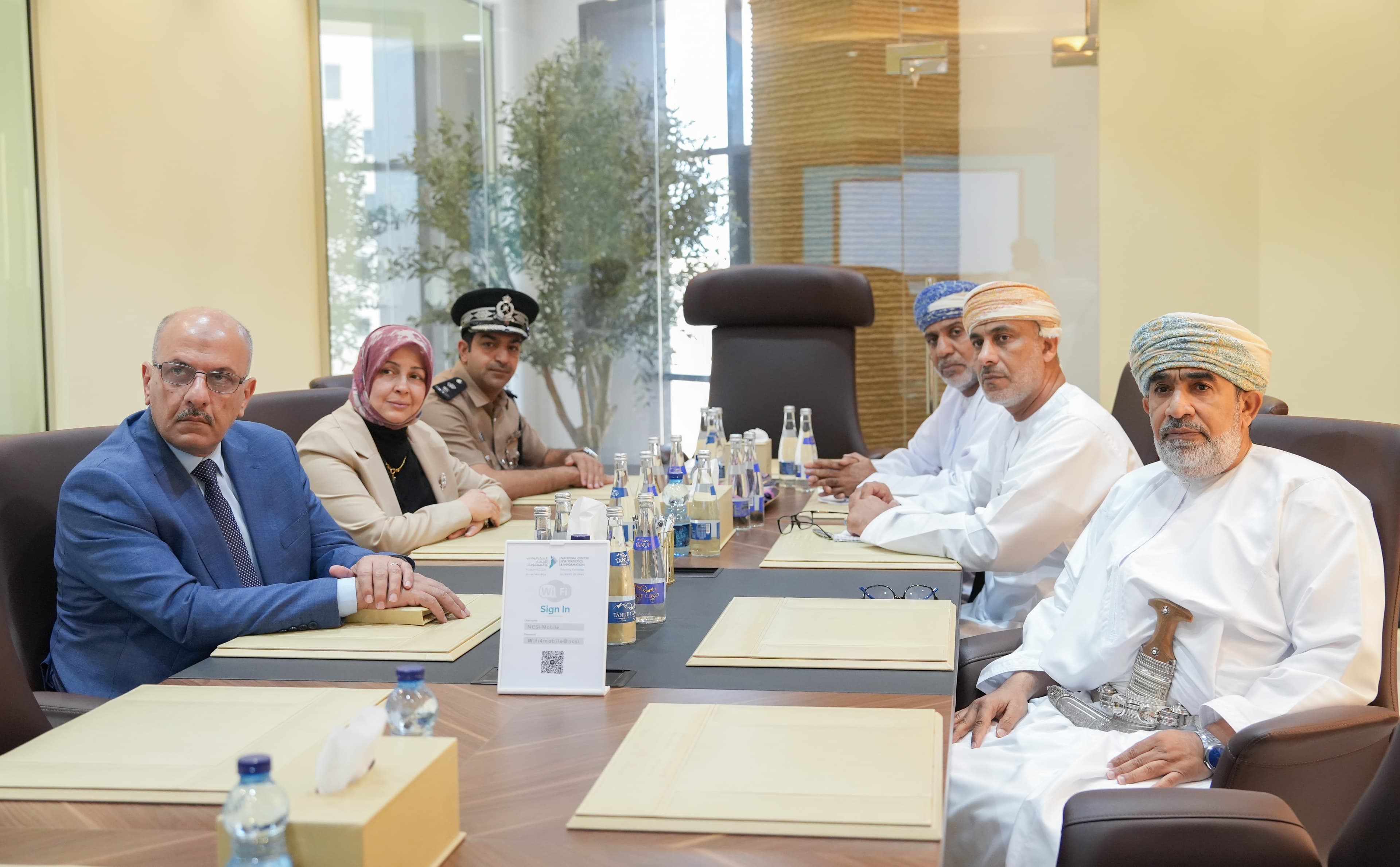 NCSI   Receives an Iraqi Delegation to Strengthen Arab Statistical Cooperation