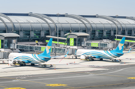 21.8% rise in number of passengers passing through the Sultanate